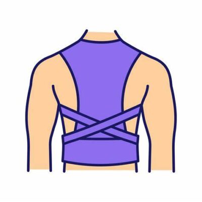 Cinta de costas para escoliose postural: Melhorar o alinhamento da coluna vertebral e a correção da postura