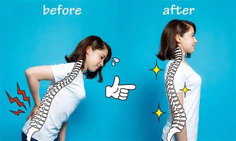 Buenas posturas para la escoliosis