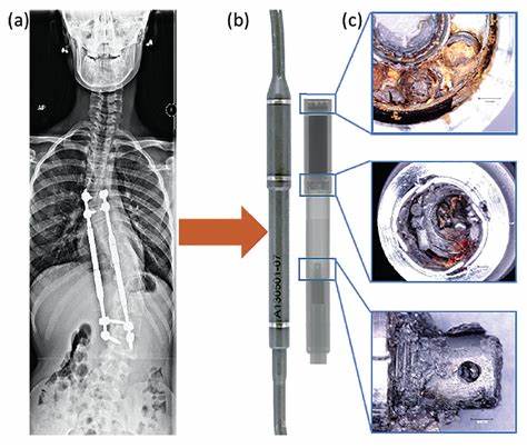 Cirurgia de escoliose com hastes