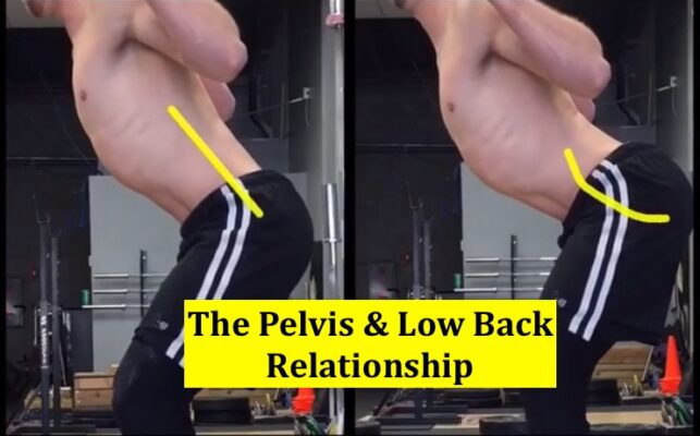 Squatting with Anterior Pelvic Tilt