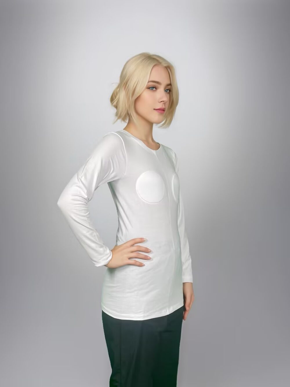 Roupa interior para escoliose